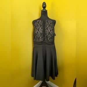 Morgan & Co black evening dress
